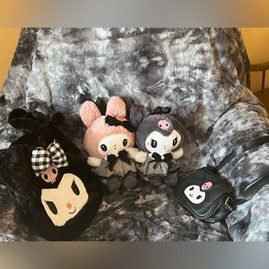 Four Kawaii Bags My Melody and Kuromi